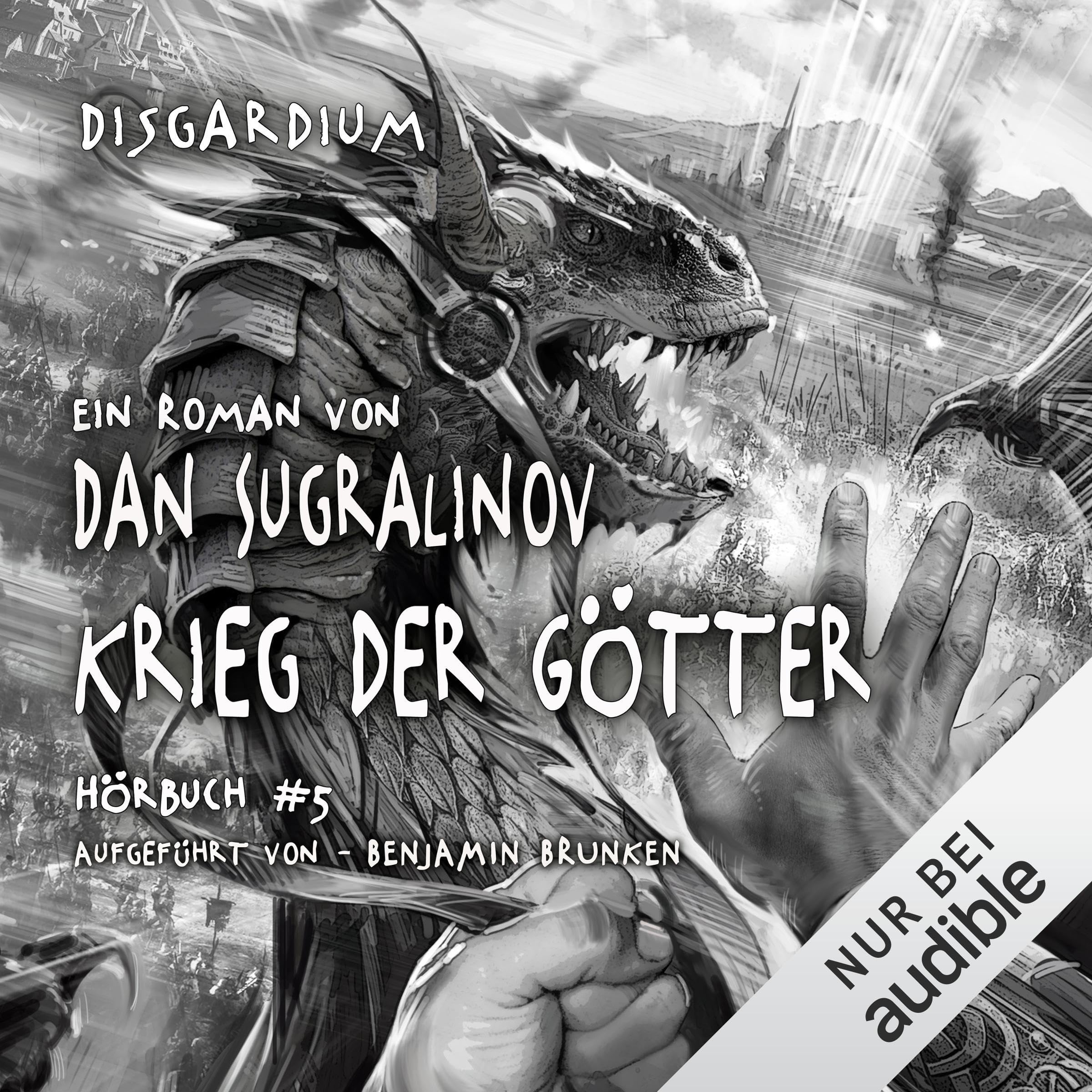 Cover art for Krieg der Götter. LitRPG-Serie