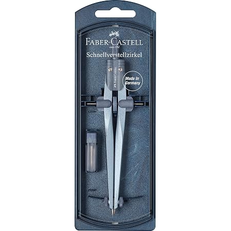 Faber Castell Schnellverstell Zirkel Grip 2001 hellblau > Hier kaufen