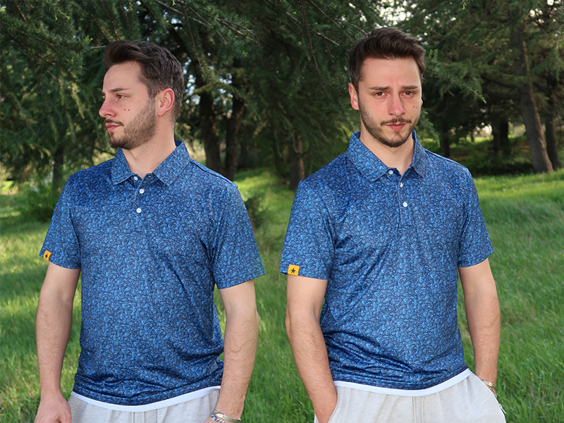 Amazon.com: ZITY 5 Pack Mens Golf Shirt Short Sleeve UPF 50+