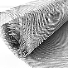 TINA Fine Metal Mesh 40 x 200 cm 304 Stainless Steel Mesh Anti-Rodent Mosquito Mesh Metal Mesh Insect Mesh Aviary Garden Guard (20 Mesh)