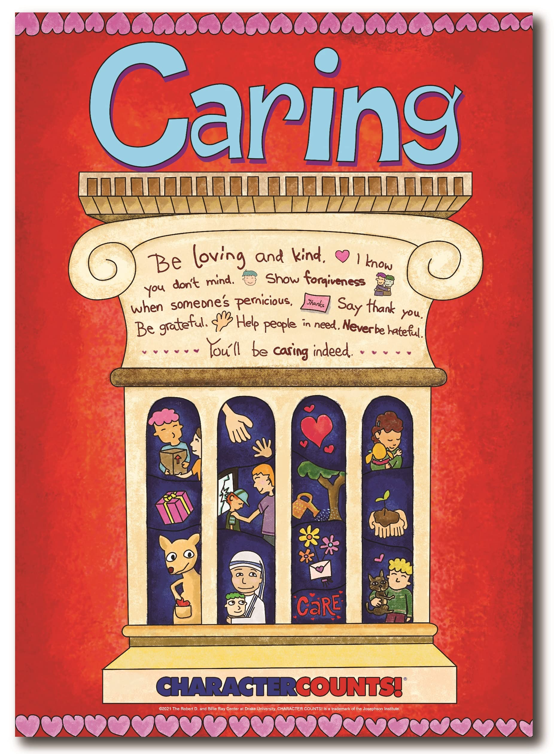 CHARACTER COUNTS! Six Pillars Vibrant Posters (3 Sets of 6) - Image 6