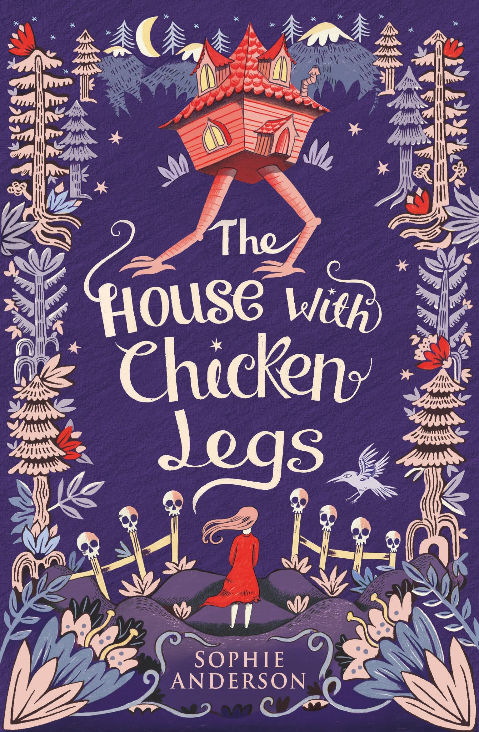 Sophie Anderson Collection 4 Books Set (The Thief Who Sang Storms, The House with Chicken Legs, The Girl Who Speaks Bear, The Castle of Tangled Magic)