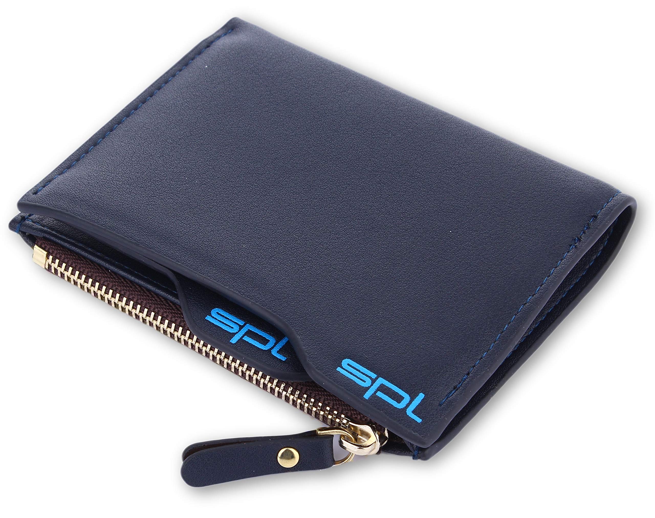 spl Men's Blue Wallet (9 Card Slots)-picture-13