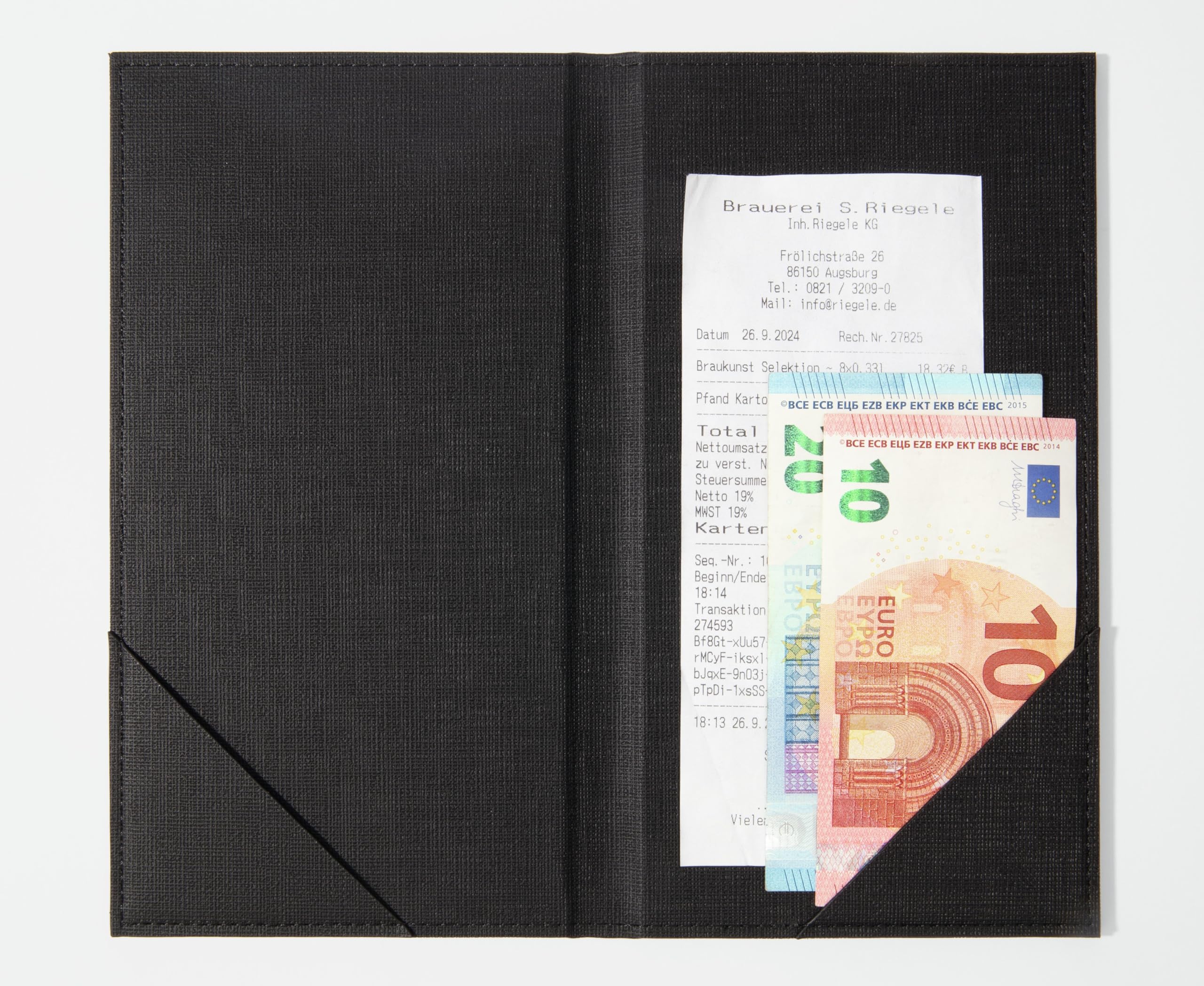 SIGEL Porte-additions 13 x 23 cm - 5 pièces | RM100, durable et facile à nettoyer, noir