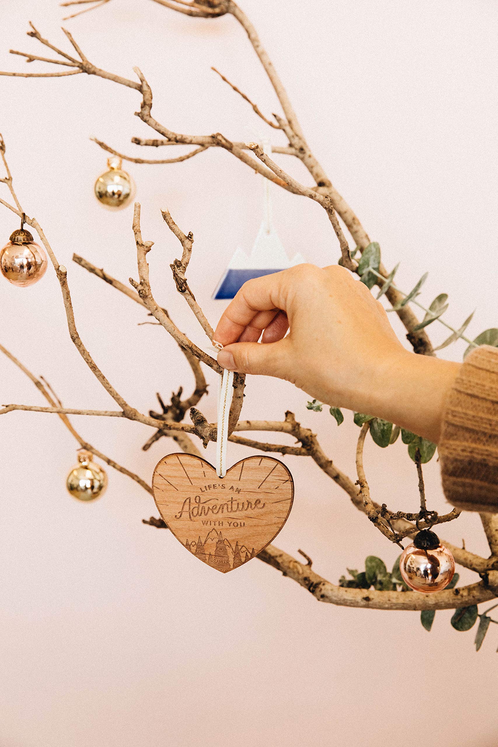 Life Is Short, But The World Is Wide - Family Personalized Custom Orna