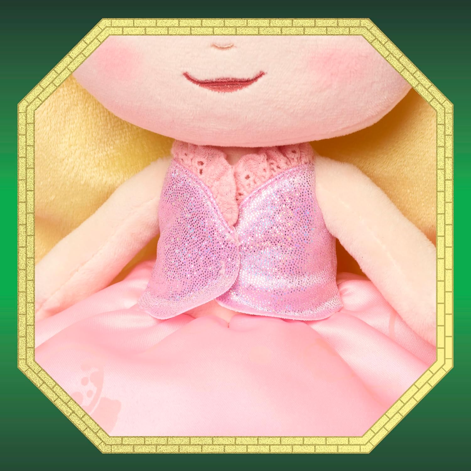 WICKED Universal Small 14-inch Plush Glinda Doll, Amazon Exclusive, Toy for Fans, Collectors, Teens, Girls, Kids, Ages 3 and Up