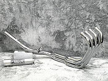 Amazon | NC39 CB400SF 【ナカノ】42.7πマフラー メッキ6分割マフラー