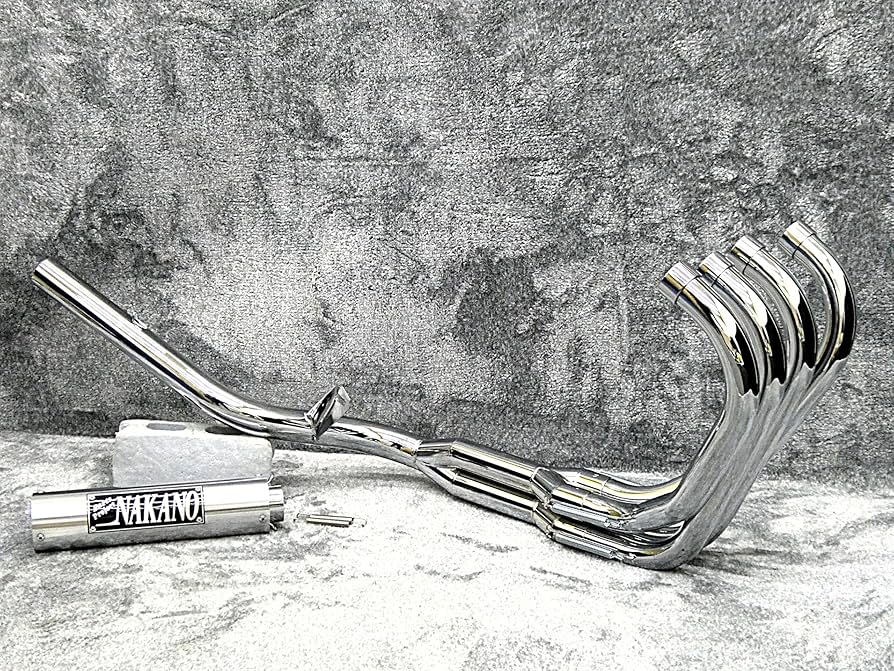 Amazon | NC39 CB400SF 【ナカノ】42.7πマフラー メッキ6分割マフラー