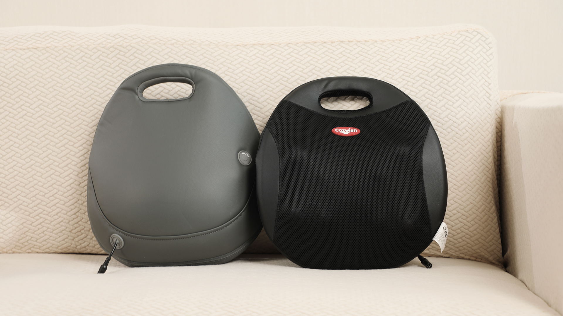 Amazon | Cozwish 腰クッション 背中マッサージ マッサージ