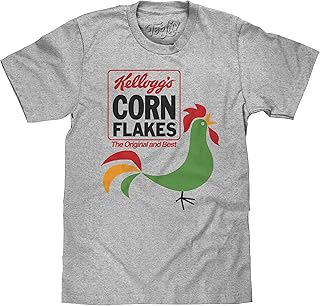 Men's Kellogg's Corn Flakes Cereal Rooster Shirt
