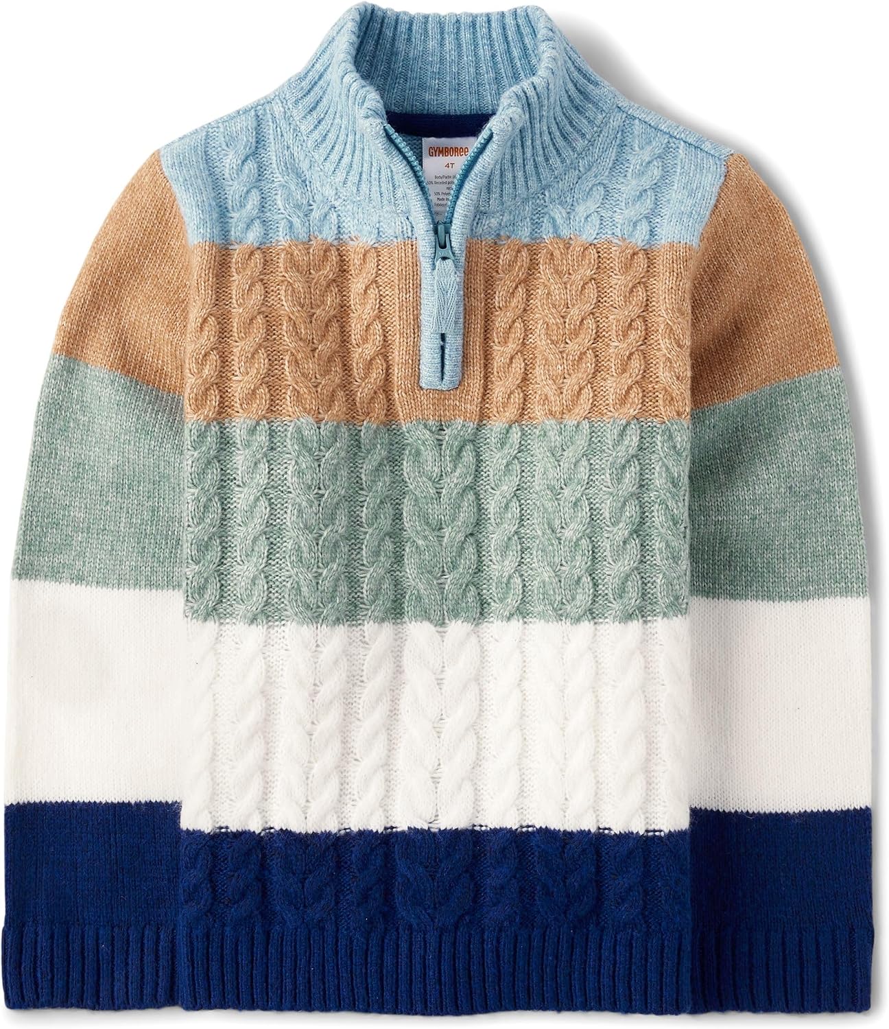 Gymboree Boys and Toddler Long Sleeve Half Zip Pullover Sweater