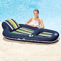 Vista 6 de Aqua LEISURE Campania Ultimate 2 en 1 Tanner & Salón reclinable con carrito