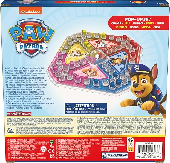PAW Patrol PopUp Game