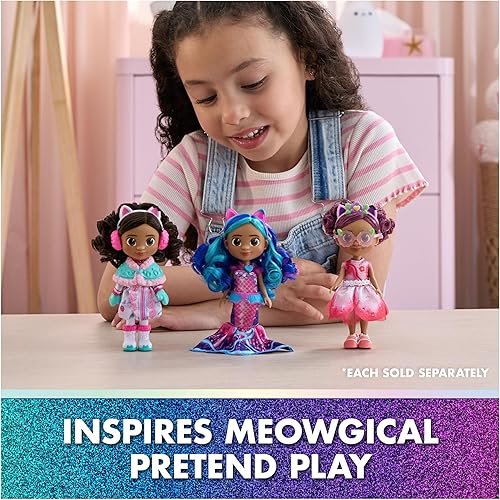 Miniatura 5 de Gabby's Dollhouse DreamWorks The Movie, muñeca Mer-Tastic Gabby, con ropa de muñeca temática de sirena y accesorios de muñeca, juguetes para niños y