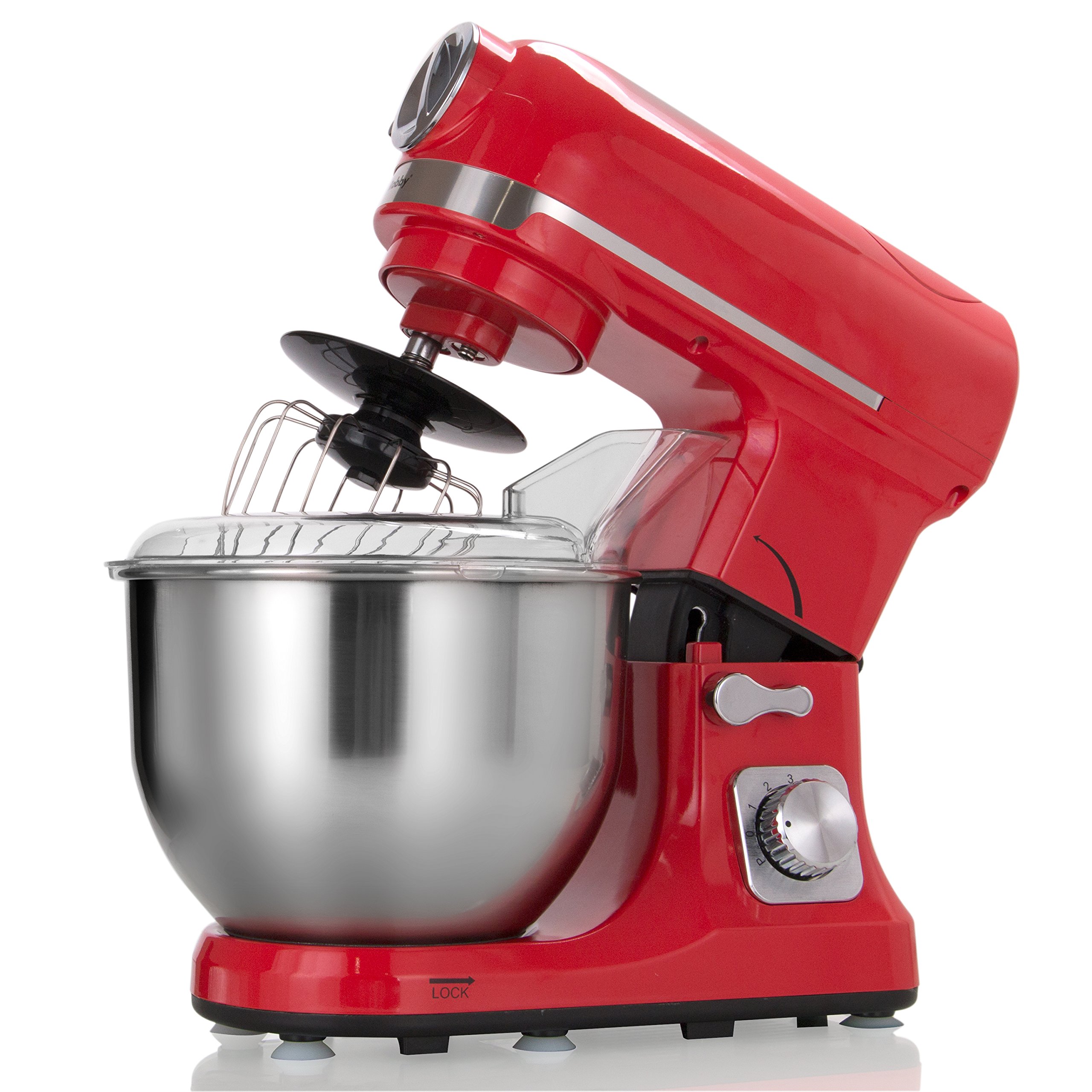 Robby robot multifunción 5l 1000w rojo con picadora y batidora de vaso 1,5l robimix rouge