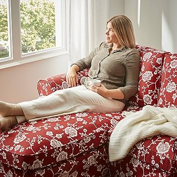 Amazon|IKEA EKTORP 3人掛けソファ 長椅子付き ビレスタッド レッド Amazon|IKEA EKTORP 3人掛けソファ 長椅子付き ビレスタッド レッド