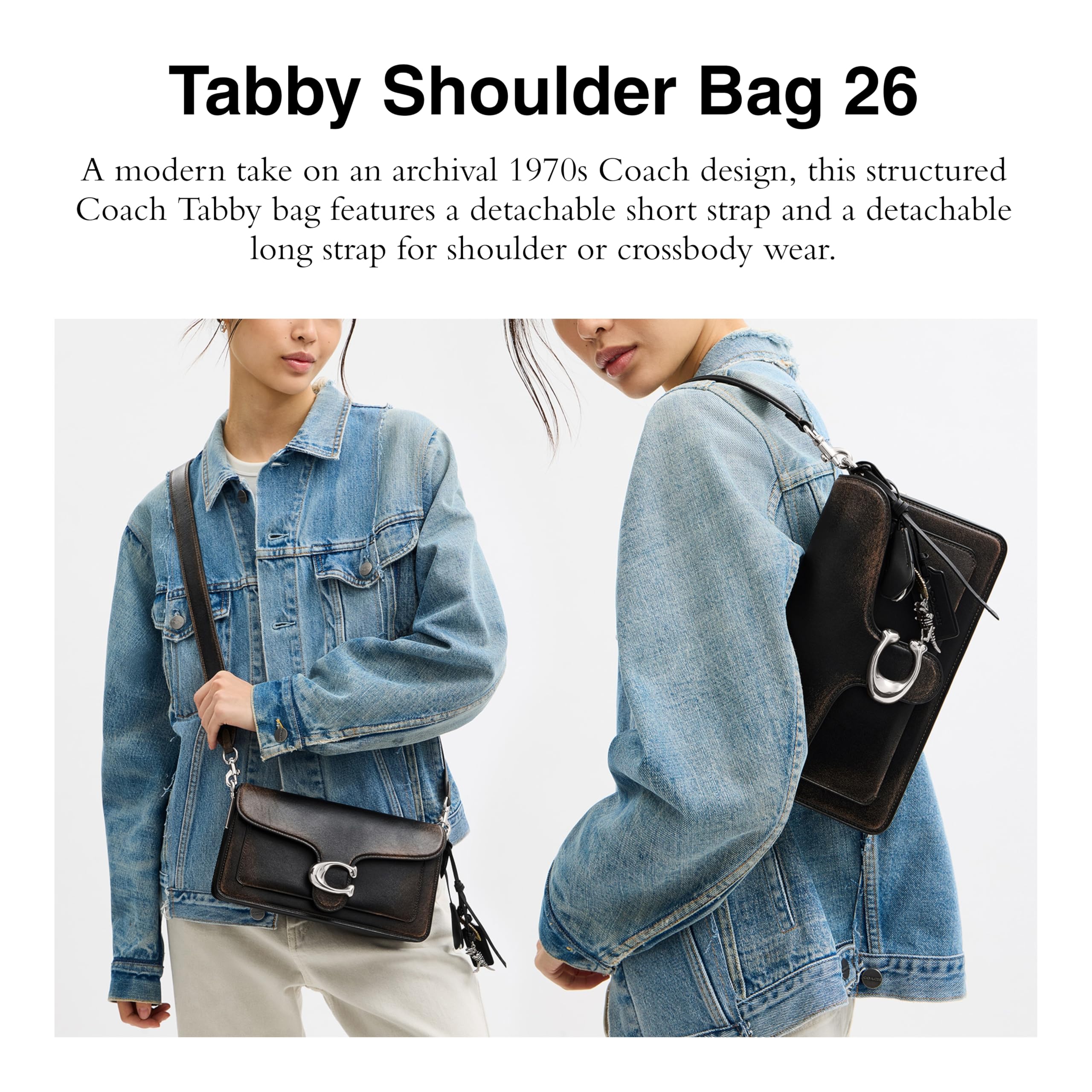 COACH Structured Tabby Shoulder Bag 26 — view 2