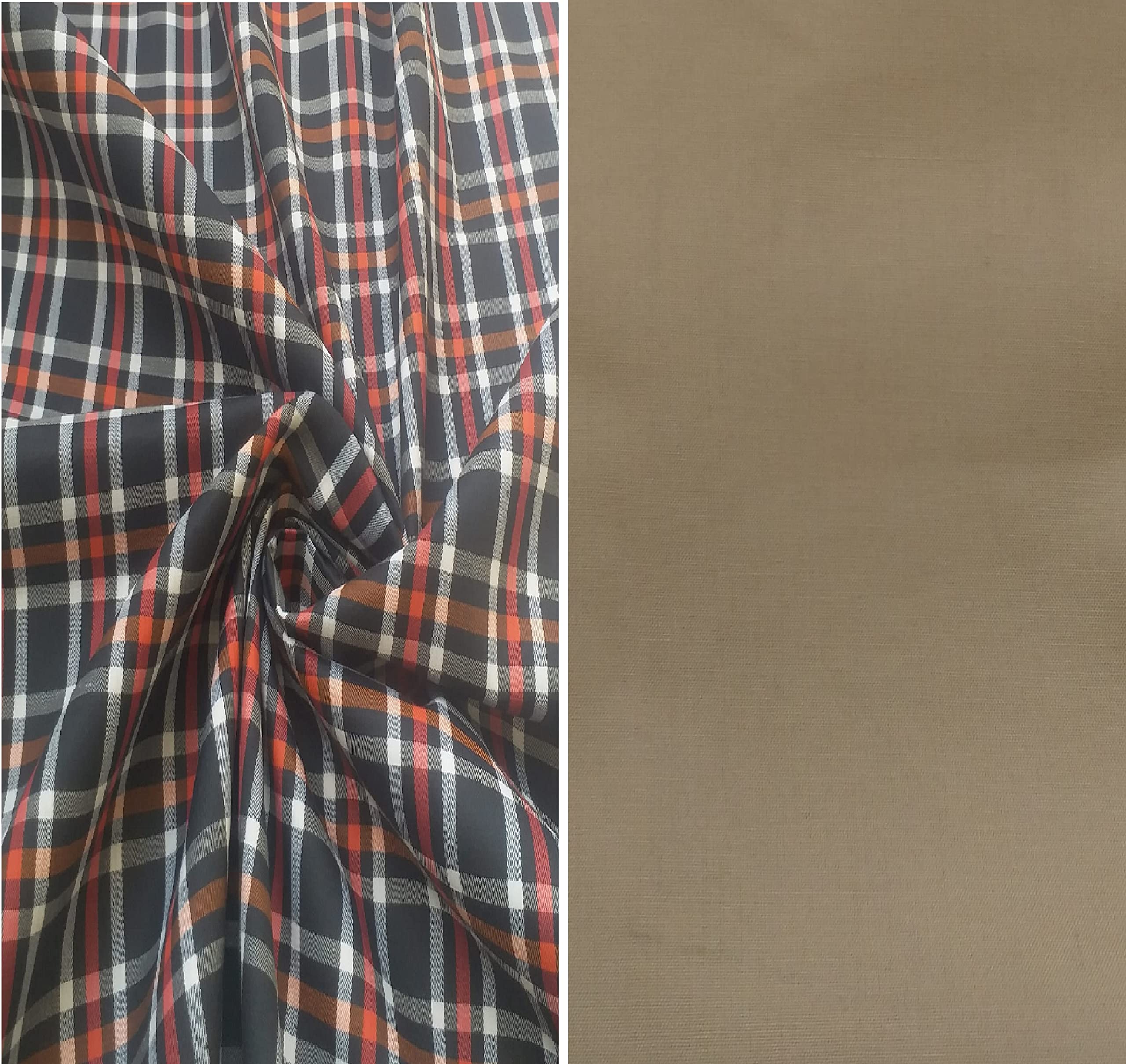 Pri & Su CottLinns Combo of Cotton Checkered Shirt 500038 & Trouser 90051-image-47