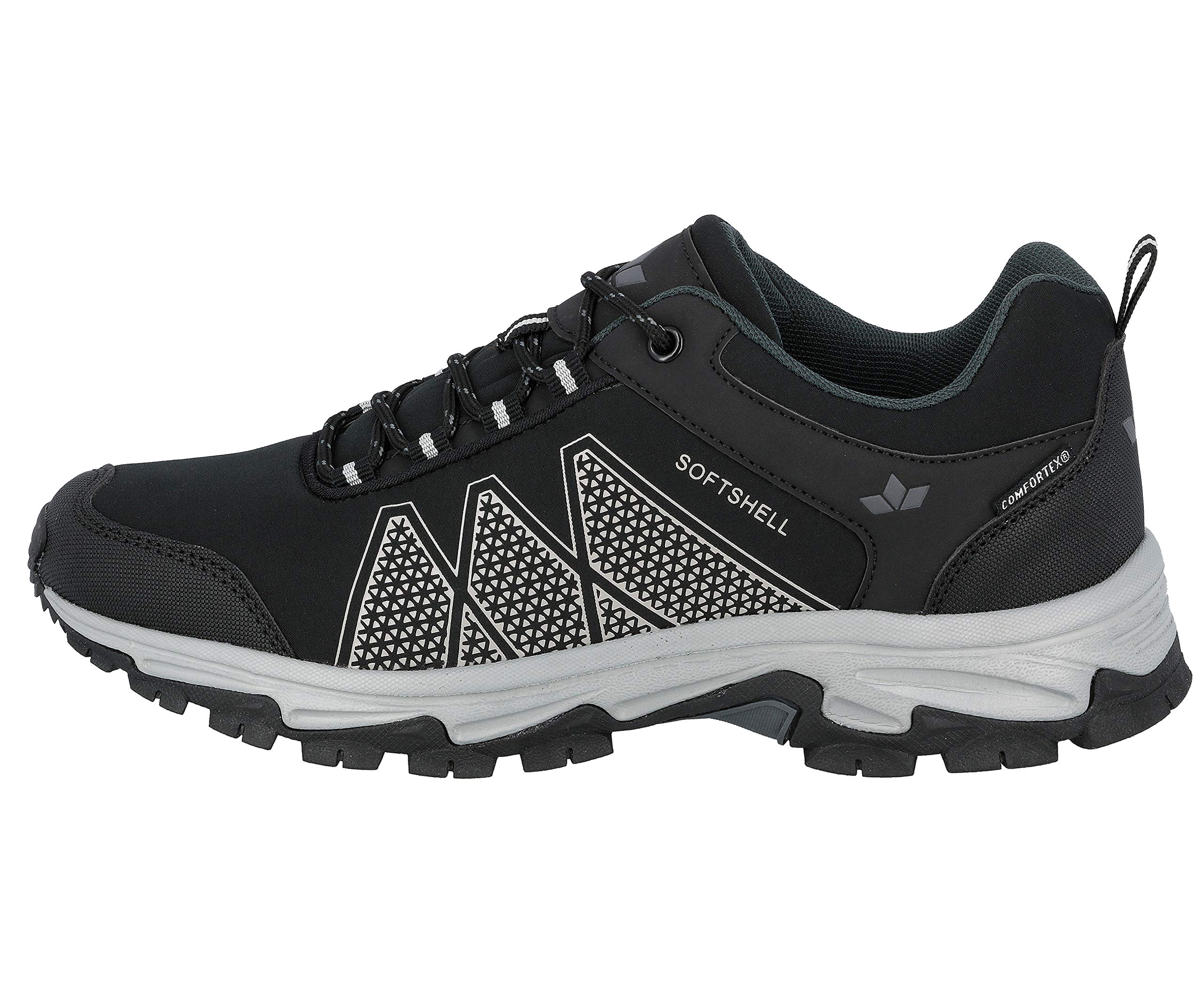 Lico Men's Anchorage Outdoor & Trekking Shoe, Black Grey, 9.5 UK