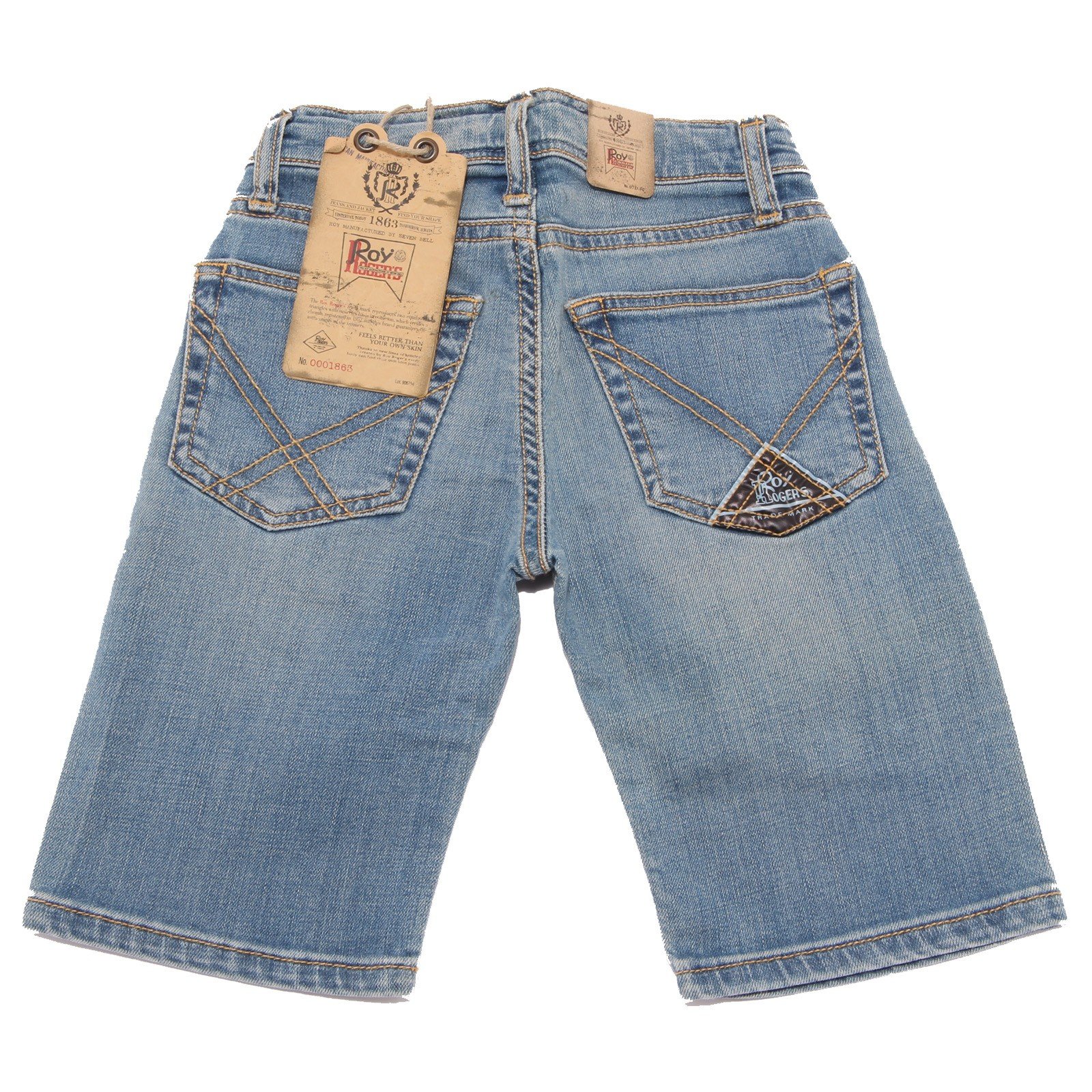 ROY ROGER'S 9437S Bermuda Jeans Bimbo Pantaloni Corti Short Pant Kid [4 Years]