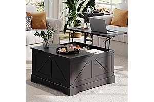 ChooChoo Farmhouse Coffee Table with Hidden Storage