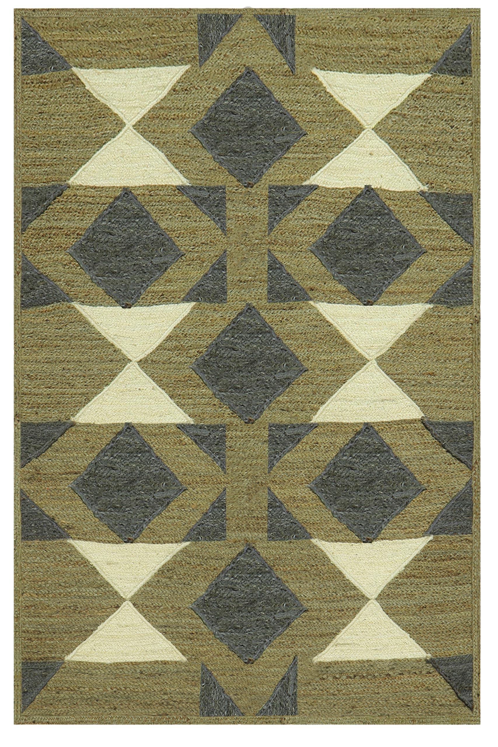 Bieżnik 2 x 15 cm, dywan boho, płaski splot, zielony, pleciony dywan z juty, odkurzanie, chodnik kuchenny, wielokolorowy, ręcznie tkany dywan, balkon, dekoracja, bieżnik, mały chodnik do