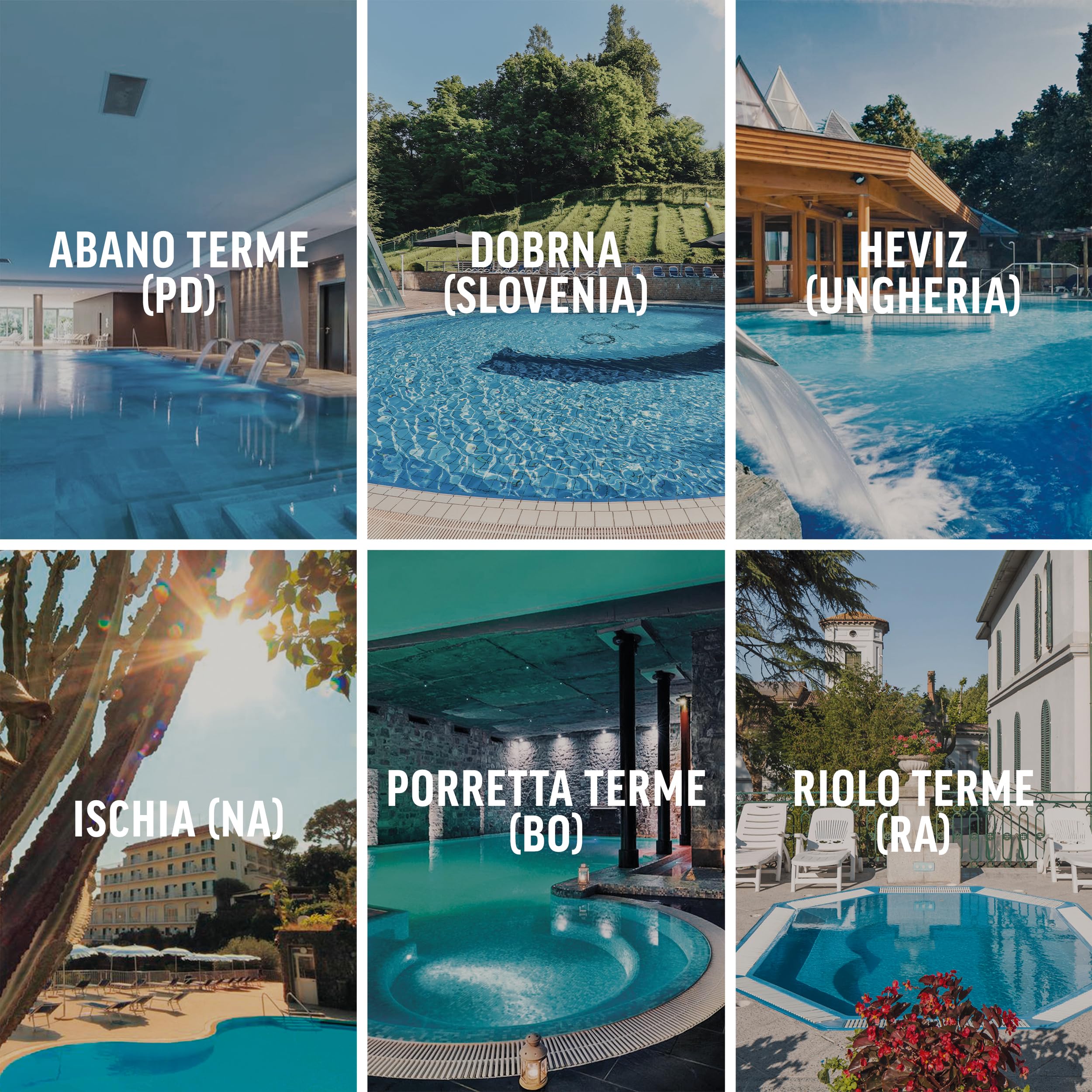 Boscolo Gift Thermal Spa - Cofanetti Viaggio Regalo 2 Persone, Idee Regalo Donna e Uomo Compleanno, 2 Notti in Hotel con Spa Termale + Colazione Inclusa, Regali Fidanzato e di Coppia, Validità 1 Anno