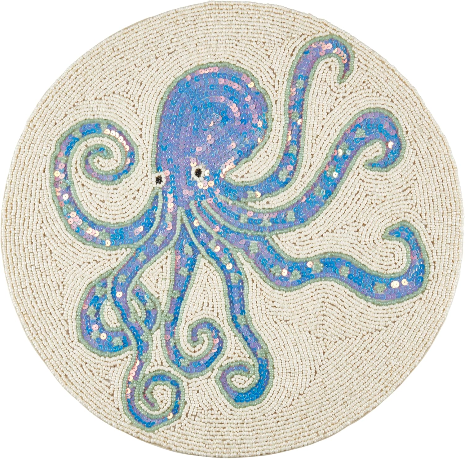 Tentacle Treasure Beaded Placemat (Set of 4)
