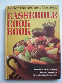 Better Homes and Gardens Livro de receitas de caçarola