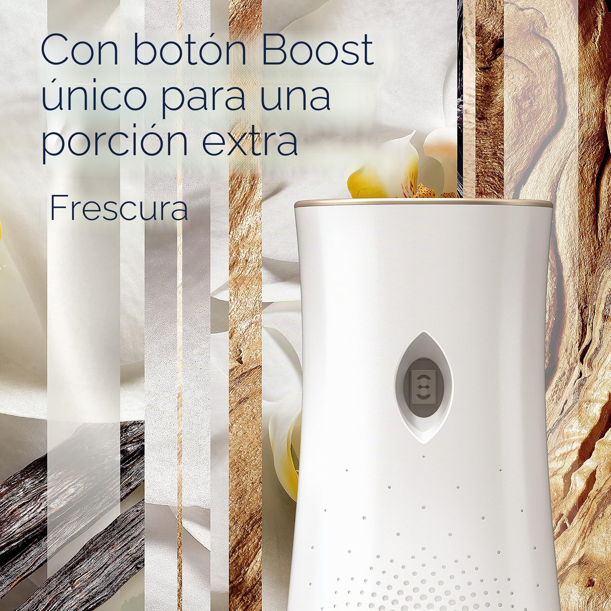 Glade Brise - Recambio de spray automático para ambientador (aroma de vainilla Blossom, 4 unidades de 269 ml)