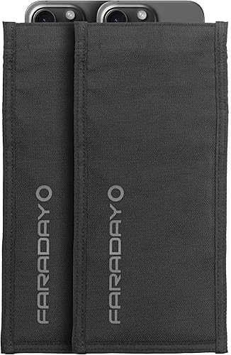 Faraday Defense Funda Faraday Jacket Pro | Cierre magnético, blindaje - Cumplimiento de la ley y Militar, Viaje y Seguridad de datos, Privacidad,