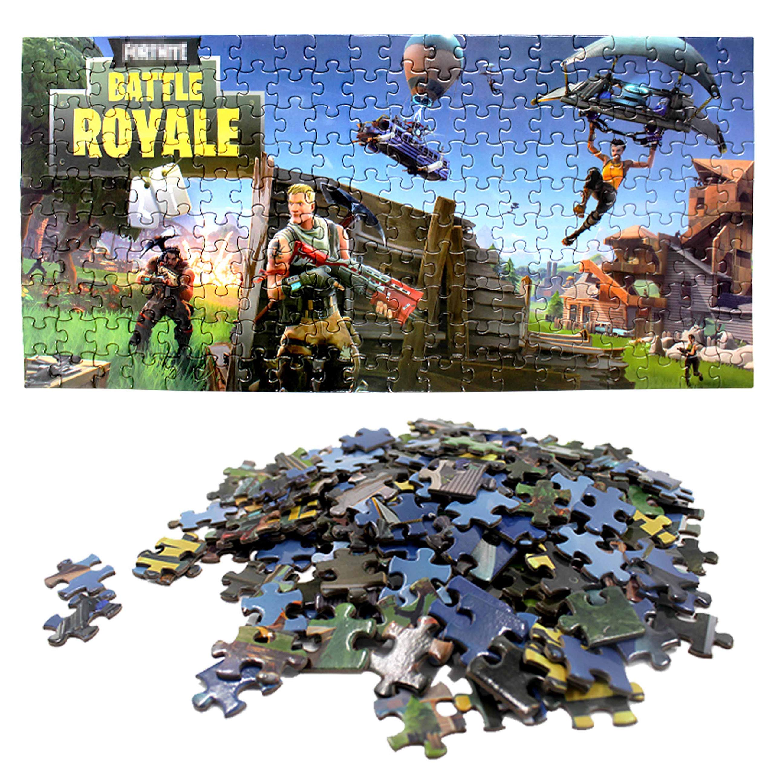 WOOACME Video Game Party Supplies, 200 Piece Video Game Puzzles for Game Fans, Excellent Video Game Party Game for Party Favor