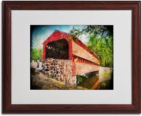 Miniatura 2 de Lois Bryan - Arte enmarcado con marco de madera, 16 x 20 pulgadas