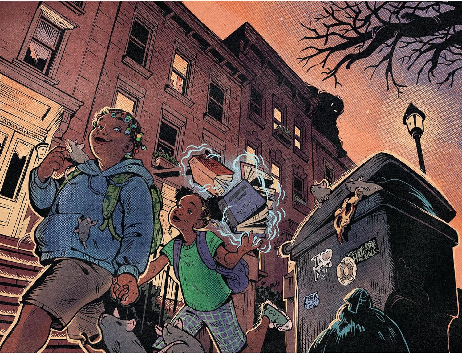 Renegade Game Studios Kids in Capes Superhero RPG Tabletop Roleplaying Game, Spin-Off of Kids on Bikes, 160 Page Book