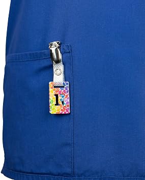X-ray Markers with Carry-on Strap Radiography Tablet Markers Radiopaque L and R for Radiographer with Red Roses Floral Pattern Clip with Metal Poppers