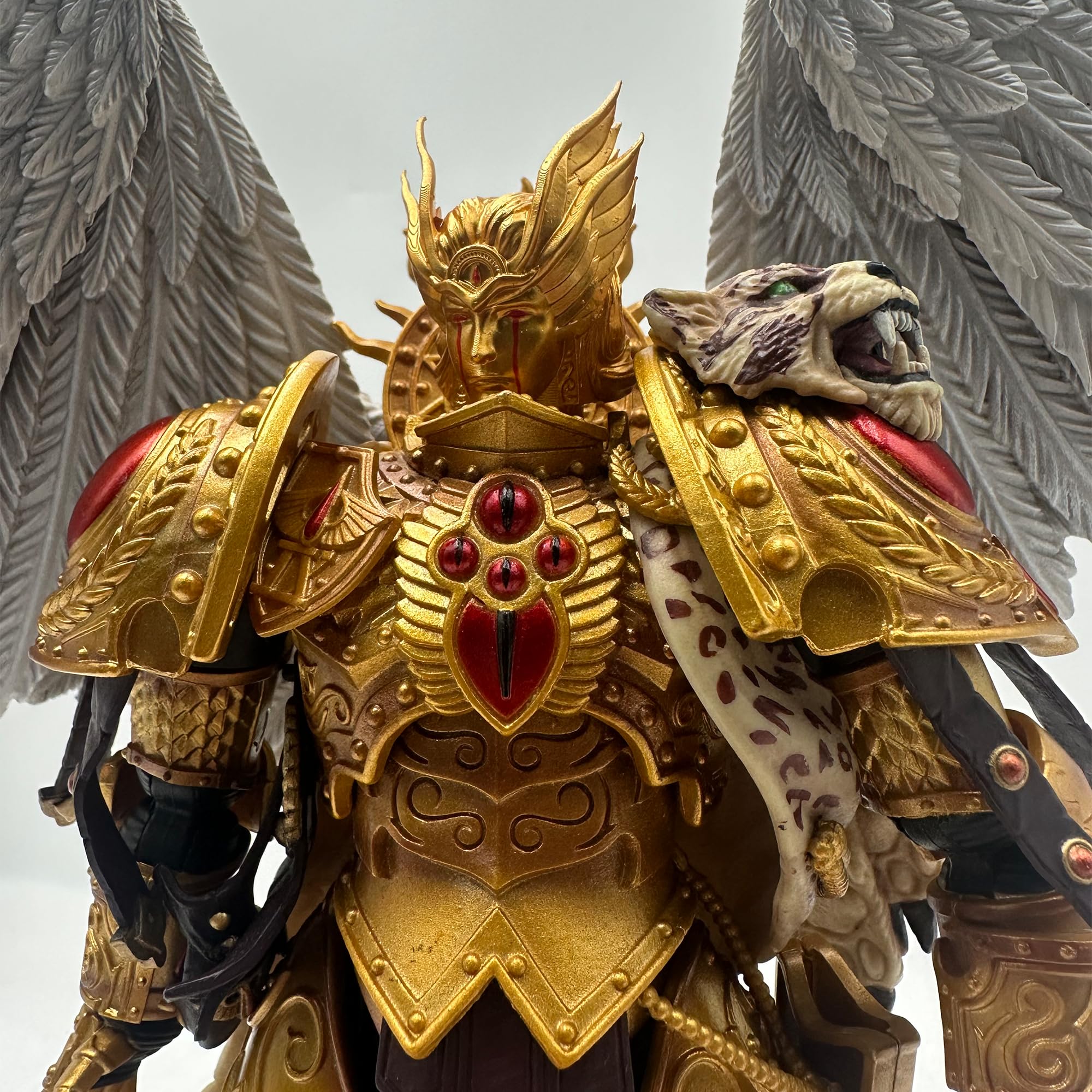 TOYVERSE Helmet Part 06, Sanguinius Accessories, PVC Soft Rubber Model Accessories, Applicable to JOYTOY Products, Ages 15 and Above - Image 4