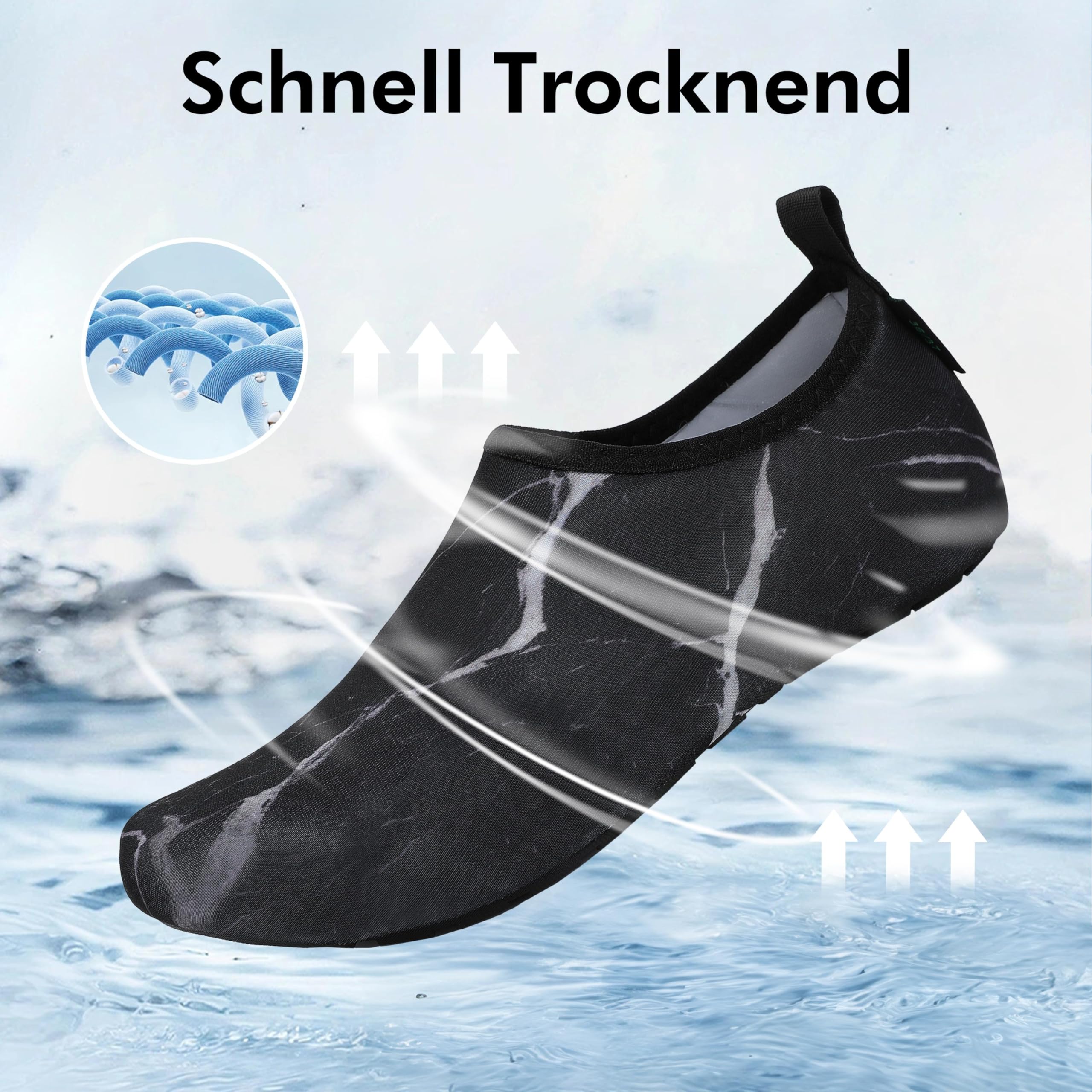 SAGUARO Scarpe da Scoglio Donna Uomo da Immersione Scarpette da Surf Water Shoes Barefoot per Bagno Spiaggia Mare Snorkel Yoga