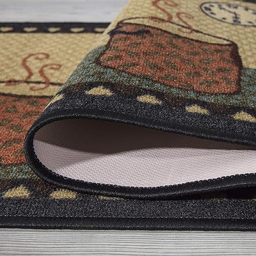 Miniatura 3 de Ottomanson Siesta Collection Runner Alfombra 20 x 59 Cocina Beige Cocinero