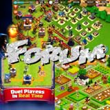 Menu Button Navigation Forum App for Supercell