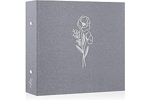 Lanpn 12x12 Inch Linen Photo Album Scrapbook for Precious Memories