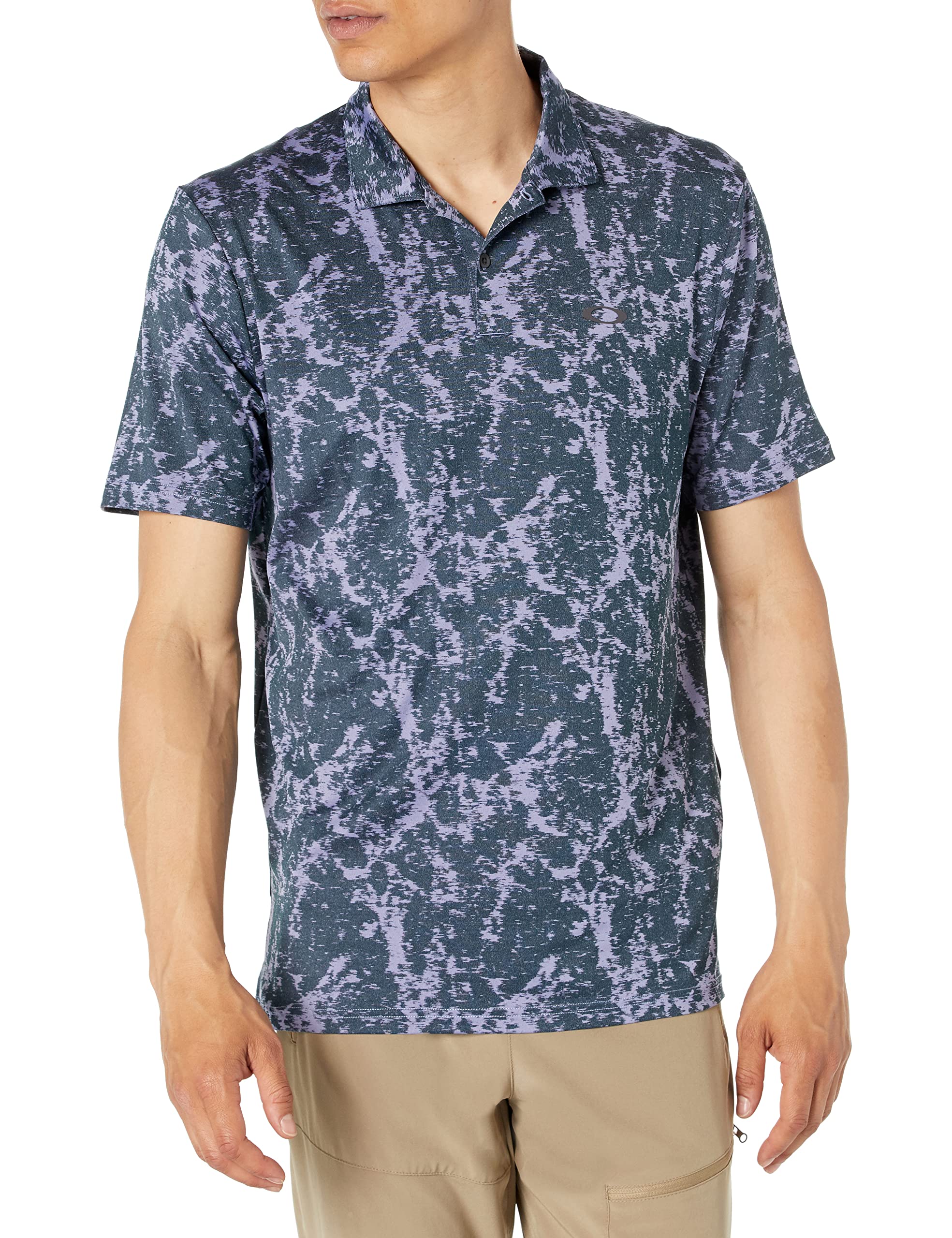 Oakley Mens Marble Jaquard Polo