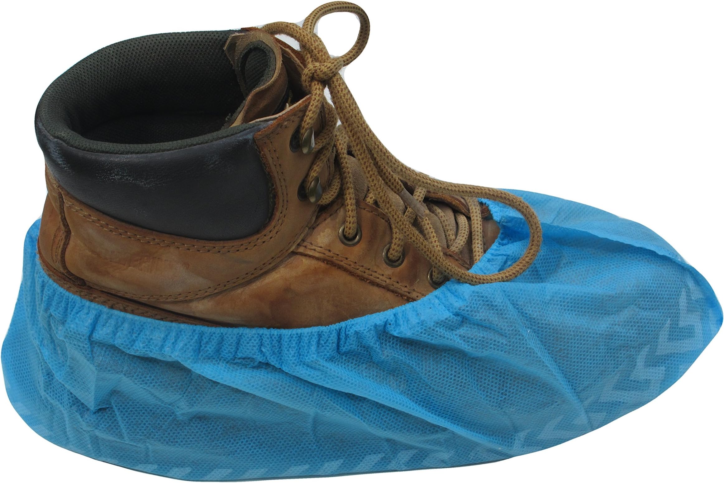 ProCES Shoe Cover - Non Slide - 100 Pack - Large - One Size Fits Most Shoes - Work or On The Job Shoe and Floor Protection