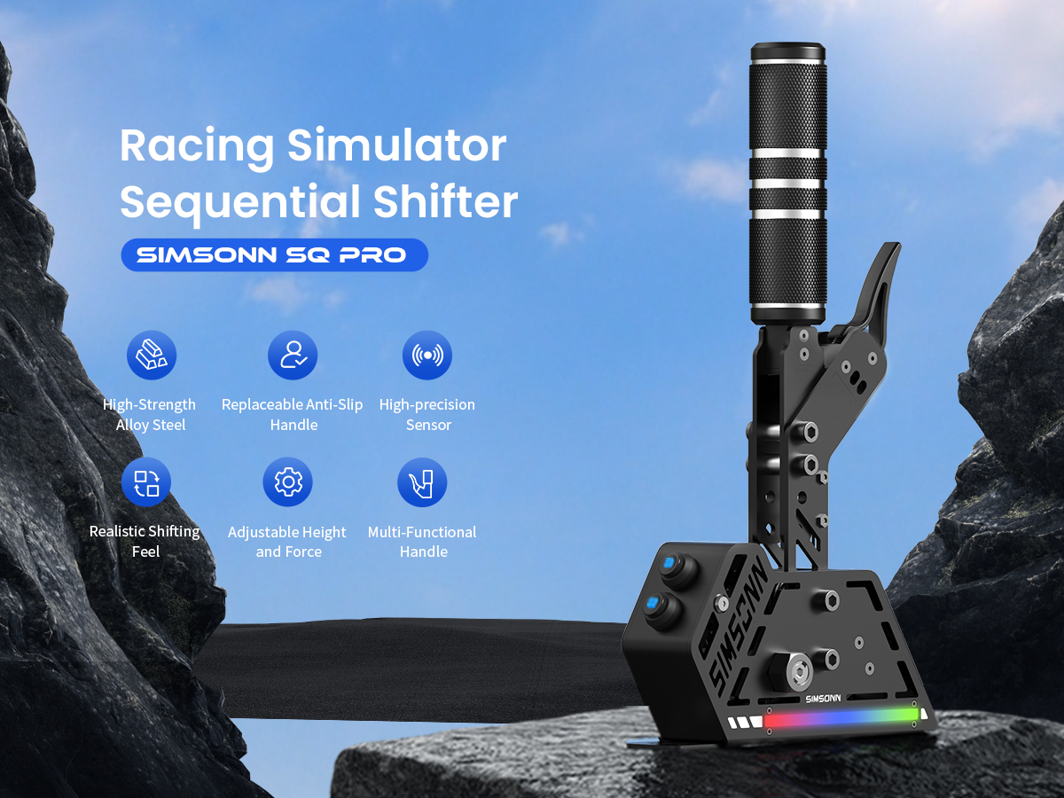 Amazon.com: SIMSONN SQ Pro Sim Racing Shifter Racing