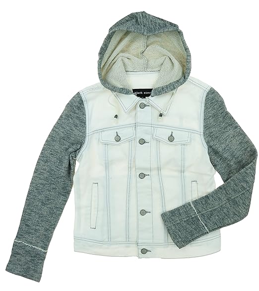 black rivet denim jacket