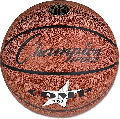 Champion Sports -SB1020 Balones de baloncesto compuestos, baloncesto compuesto, oficial (tamaño 7 - 29.5 pulgadas)