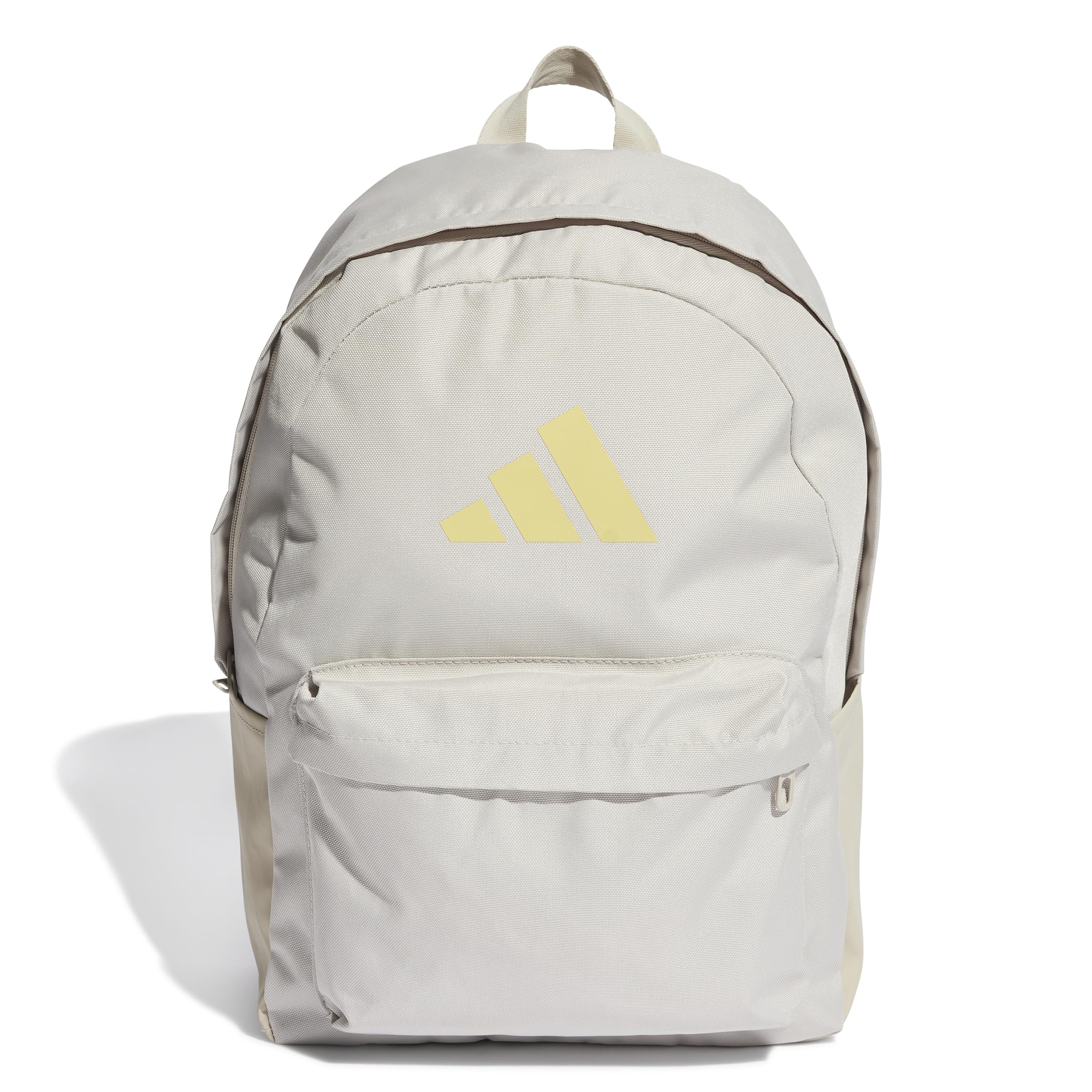 adidas Unisex Classic 3BARS Backpack, Wonder Alumina/Powder Yellow, One Size