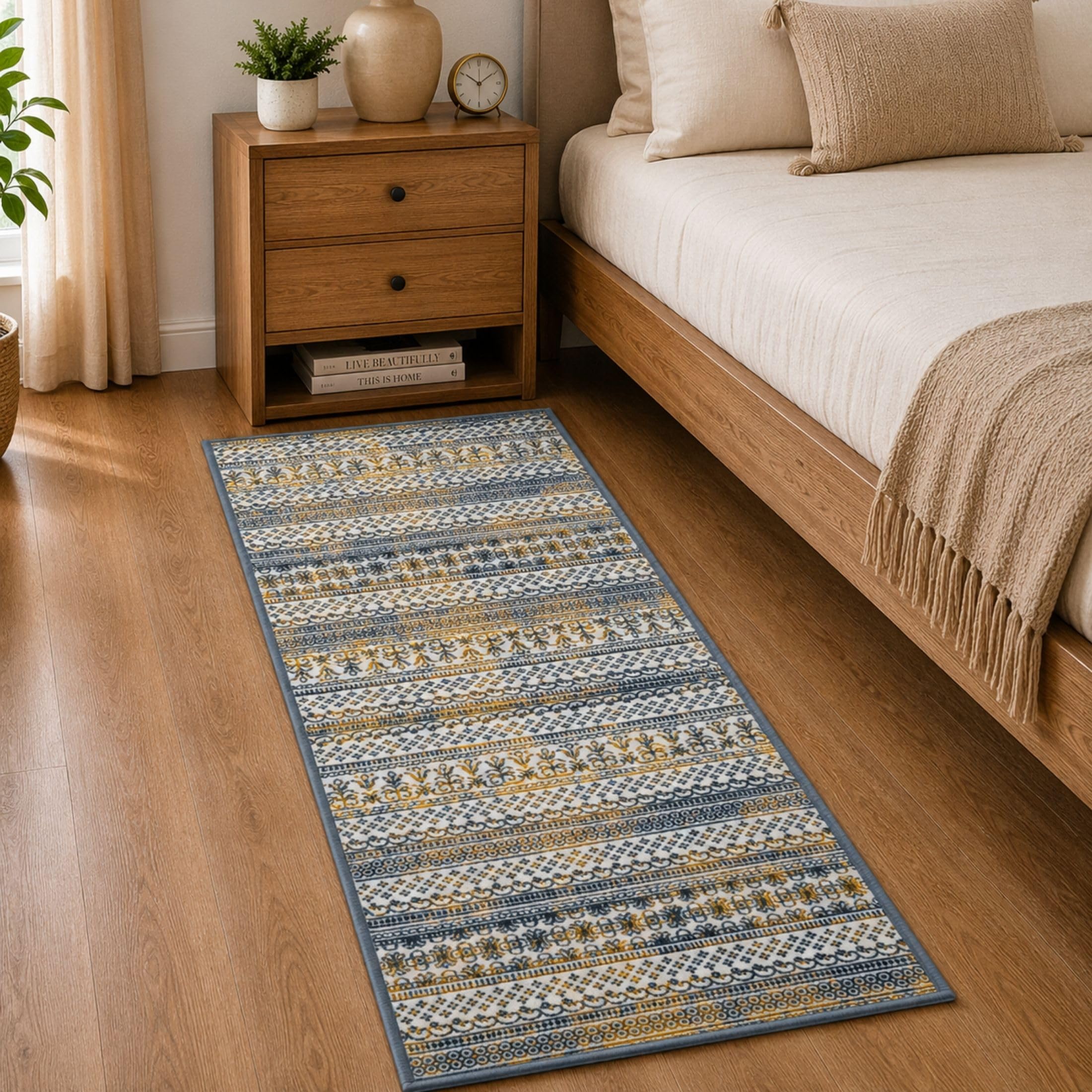 Vintage Digital Print Carpet - Soft Microfiber Rug -9 Vintage Digital Print Carpet - Soft Microfiber Rug -9