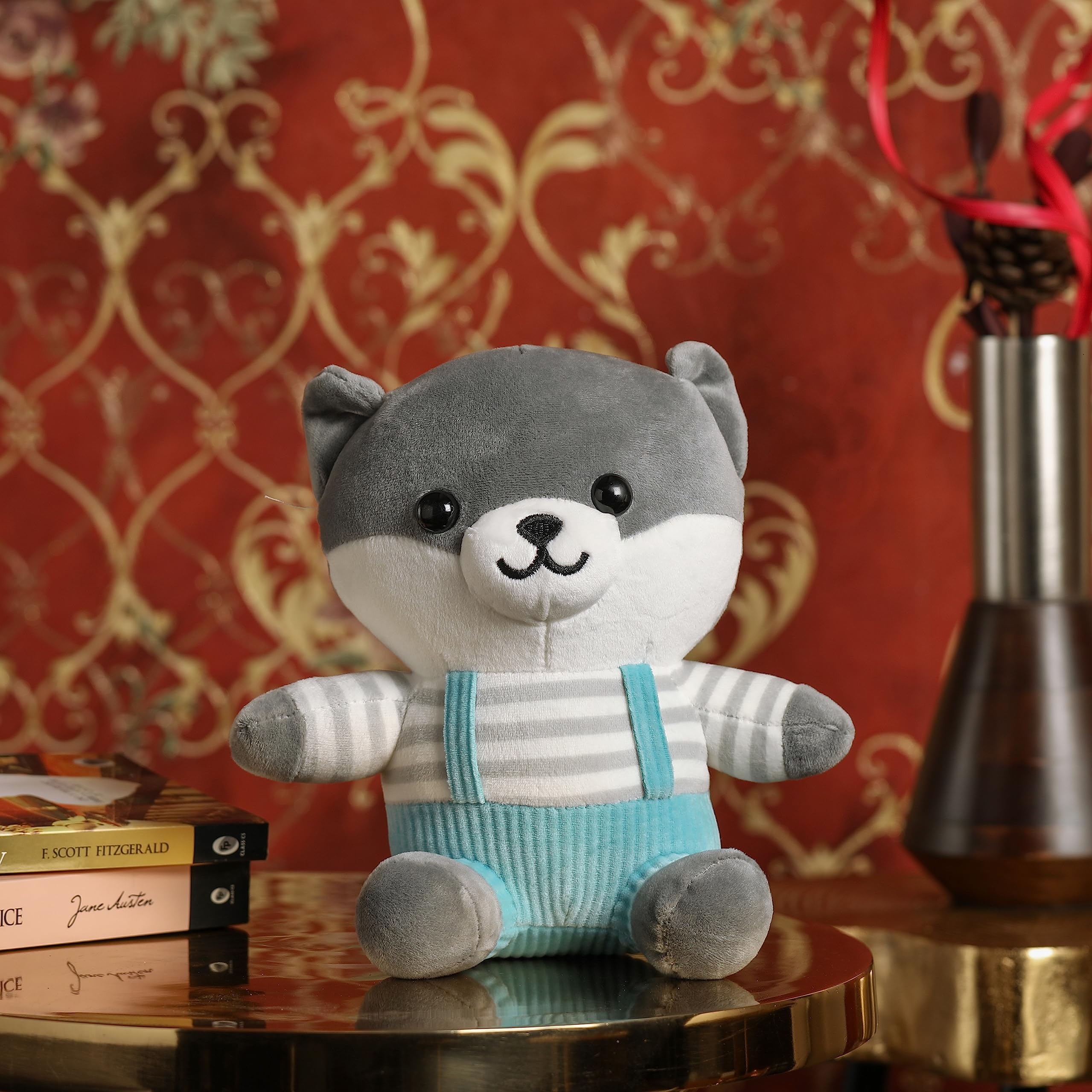 DECOR EXPRESS Cute Soft Bow Teddy Toy Adorable and Huggable