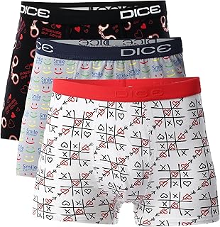 Printed Cotton Boxer for Men, Set of 3, Multicolor