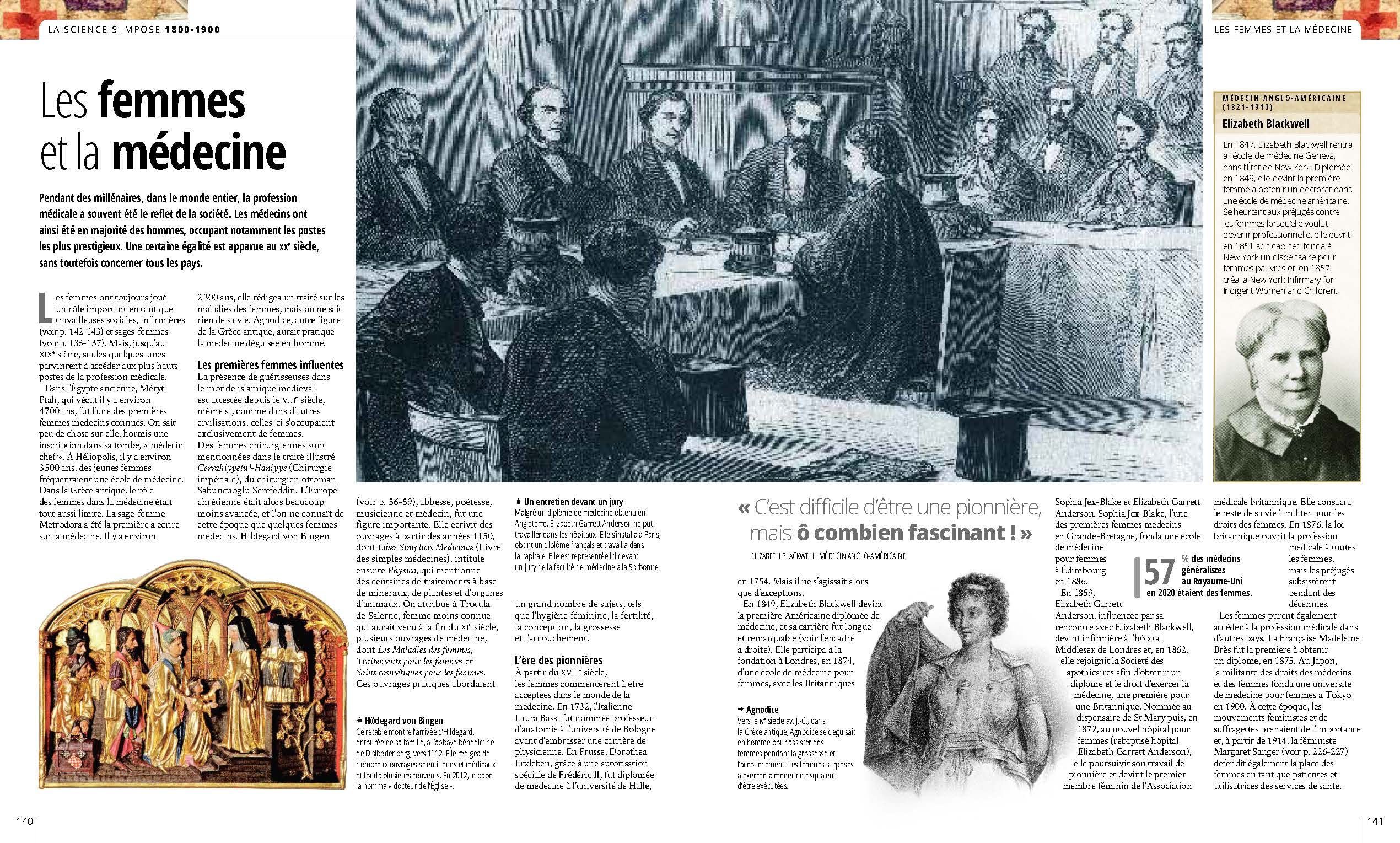 Médecine, histoire illustrée de l'Antiquité à nos jours
